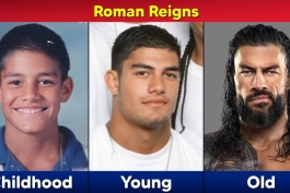 کشتی‌گیران WWE در گذر زمان: آندرتیکر، راک، جان سینا و بسیاری دیگر