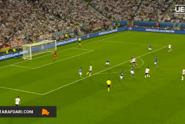 واکنش دیدنی جانلوییجی بوفون مقابل آلمان در یورو 2016 / فیلم