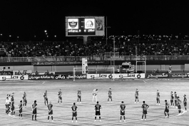 یک دقیقه سکوت در بازی استقلال - پرسپولیس