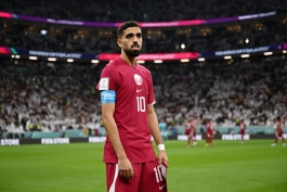 حسن الهیدوس هافبک تیم ملی قطر