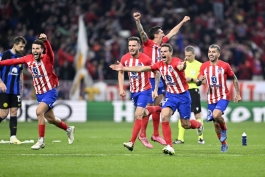 پیروزی اتلتیکو مادرید مقابل اینتر در ضربات پنالتی