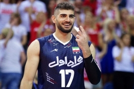 امین اسماعیل نژاد عضو تیم ملی والیبال ایران
