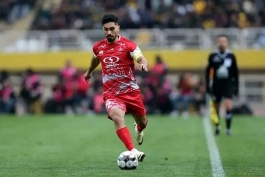 امید عالیشاه بازیکن تیم پرسپولیس 