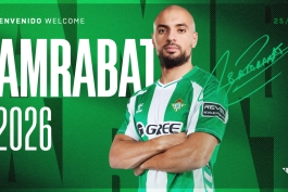 انتقال رسمی سفیان امرابط به رئال بتیس