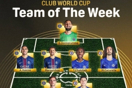 تیم منتخب جام جهانی باشگاه‌ها - عثمان دمبله، پاری سن ژرمن - ژائو پدرو، چلسی