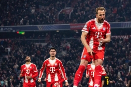 هری کین - مهاجم انگلیسی بایرن مونیخ - لیگ قهرمانان اروپا