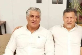 علی دایی و علیرضا حیدری فوتبال و کشتی
