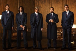 بارسلونا - برند لباس امیری - مارکوس رشفورد - روبرت لواندوفسکی - رافینیا - لامین یامال - ژول کونده