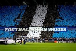 هواداران بروخه مقابل بارسلونا - لیگ قهرمانان اروپا 