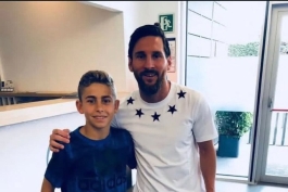 لیونل مسی - فرمین لوپز - بارسلونا 