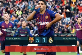 بارسلونا - رئال مادرید - لوییس سوارز