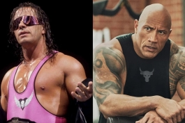 برت هارت - راک - WWE