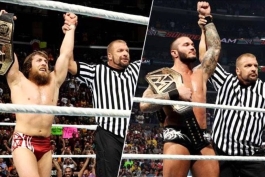 دنیل برایان - رندی اورتون - تریپل اچ - سامراسلم 2013 - WWE