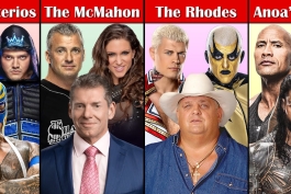 خانواده‌های مشهور در کمپانی WWE؛ با حضور مکمن‌ها و خاندان آنوای