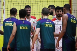 بازی دوستانه ایران و برزیل