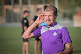 قاسم حدادی فر- تمرین ذوب آهن- لیگ برتر ایران