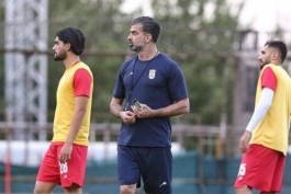 رحمان رضایی- تمرین تیم ملی