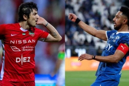 سردار آزمون یا سالم الدوساری- الهلال عربستان- شباب الاهلی امارات- لیگ عربستان- لیگ امارات