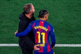 رافینیا - هانسی فلیک - بارسلونا - لالیگای اسپانیا