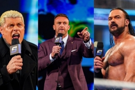 کودی رودز و درو مک اینتایر، ستارگان کشتی کج و WWE در شوی اسمکداون