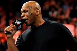 مایک تایسون، ستاره بوکس و عضو تالار مشاهیر کمپانی کشتی کج WWE