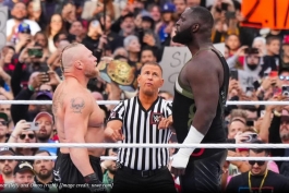 اوماس و براک لزنر، ستارگان کشتی کج و WWE