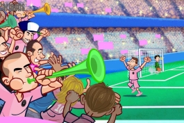 لیونل مسی مقابل توماس مولر پیروز شد