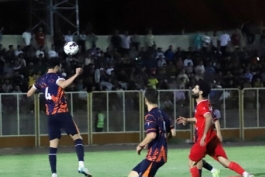 عکس از بازی لیگ آزادگان