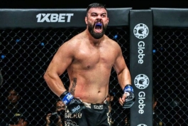 عکس از امیر علی اکبری فایتر ایرانی MMA