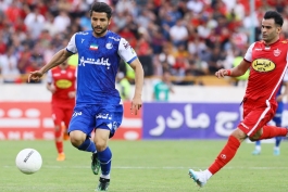 عکس از عارف غلامی در دربی سال ۱۴۰۲