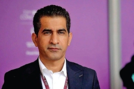 عکس از حسن کامرانی فر دبیرکل سابق فدراسیون فوتبال 