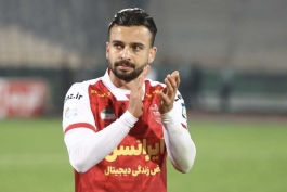 عکس از سروش رفیعی بازیکن پرسپولیس
