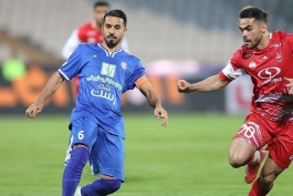 عکس از بازی پرسپولیس و استقلال خوزستان