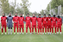 عکس از تیم ملی زنان ایران