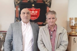 عکس از منوچهر شفقتیان بازیکن سال های دور پرسپولیس