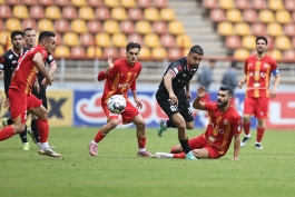 عکس از بازی فولاد و پرسپولیس در هفته هجدهم لیگ برتر