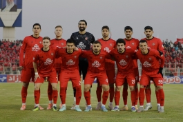 عکس تیمی از بازیکنان تراکتور - ۱۴۰۴