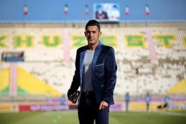 عکس از رحیم زهیوی هافبک سابق استقلال خوزستان