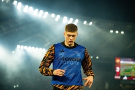 آرتم دووبیک مهاجم اوکراینی در حال گرم‌کردن - رم