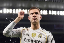 فرانکو ماستانتونو وینگر آرژانتینی در زمین - رئال مادرید