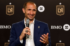 جورجو کیه لینی مدیر یوونتوس در کنفرانس خبری - یوونتوس