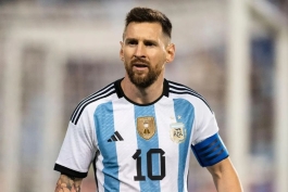 لیونل مسی مهاجم تیم ملی آرژانتین