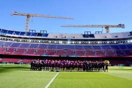 بازگشت بارسلونا به استادیوم نیوکمپ 