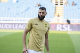 کریم بنزما در تمرینات الاتحاد عربستان