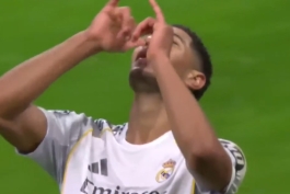 خوشحالی پس از گل جود بلینگام