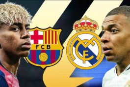 ال کلاسیکو - لامین یامال و کیلیان امباپه - رئال مادرید و بارسلونا
