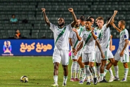 قهرمانی بازیکنان الاهلی در سوپرکاپ عربستان