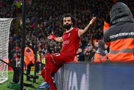 شادی محمد صلاح مقابل نیوکاسل ـ وینگر مصری لیورپول