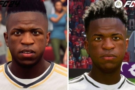 مقایسه جزئیات گرافیکی چهره بازیکنان در EA FC 25 و EA FC 24: آیا پیشرفت چشمگیر بوده است؟