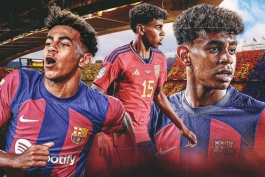 لامین یامال، وینگر اسپانیایی بارسلونا 